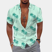 Summer Shirt | Buttoned Up | Short Sleeve | Hawaii Shirt | Men's Shirts