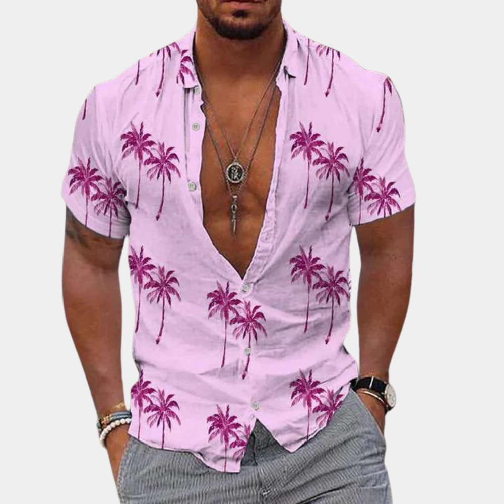 Summer Shirt | Buttoned Up | Short Sleeve | Hawaii Shirt | Men's Shirts