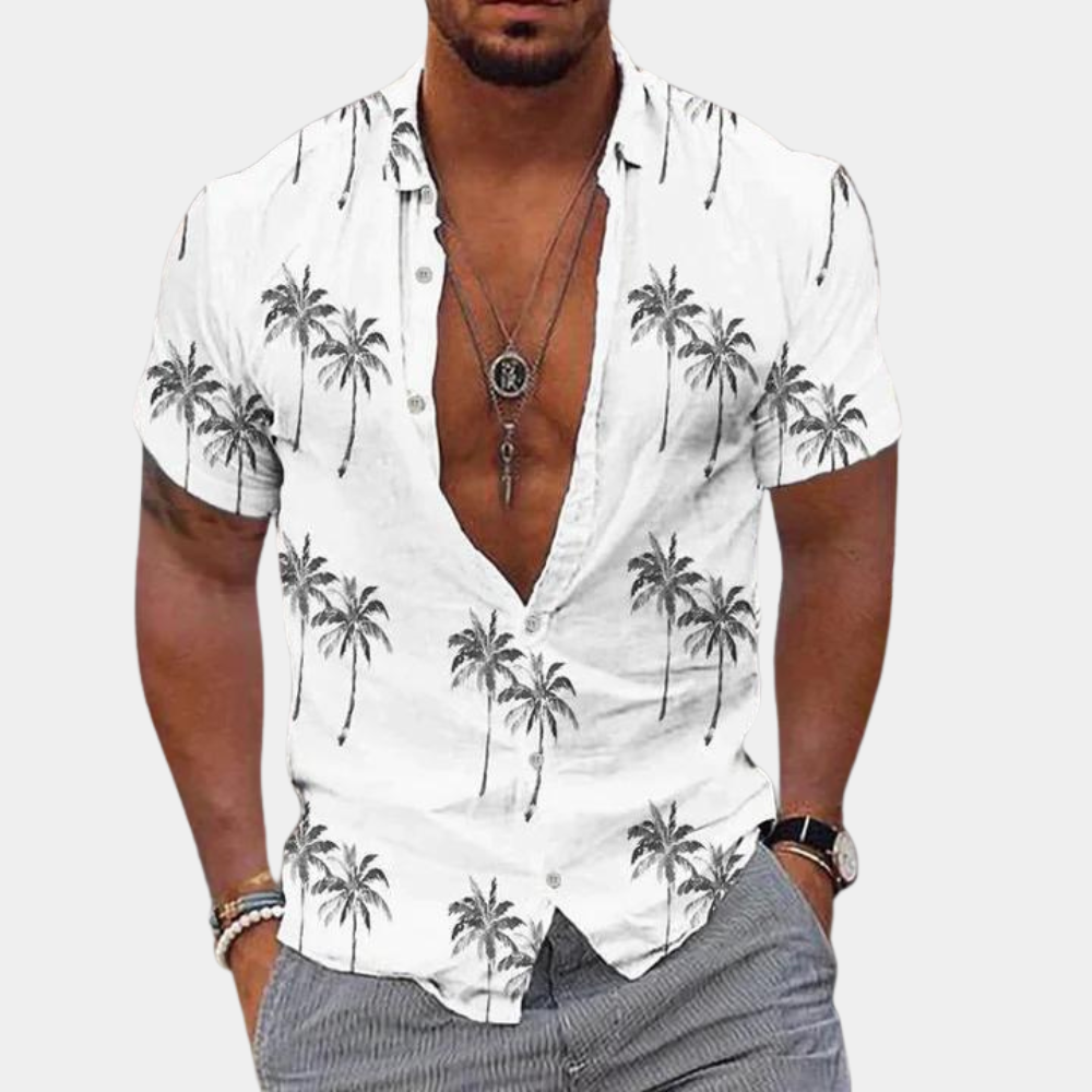 Summer Shirt | Buttoned Up | Short Sleeve | Hawaii Shirt | Men's Shirts