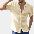 Summer Shirt - Men's Lightweight Short Sleeve Button-Up Shirt
