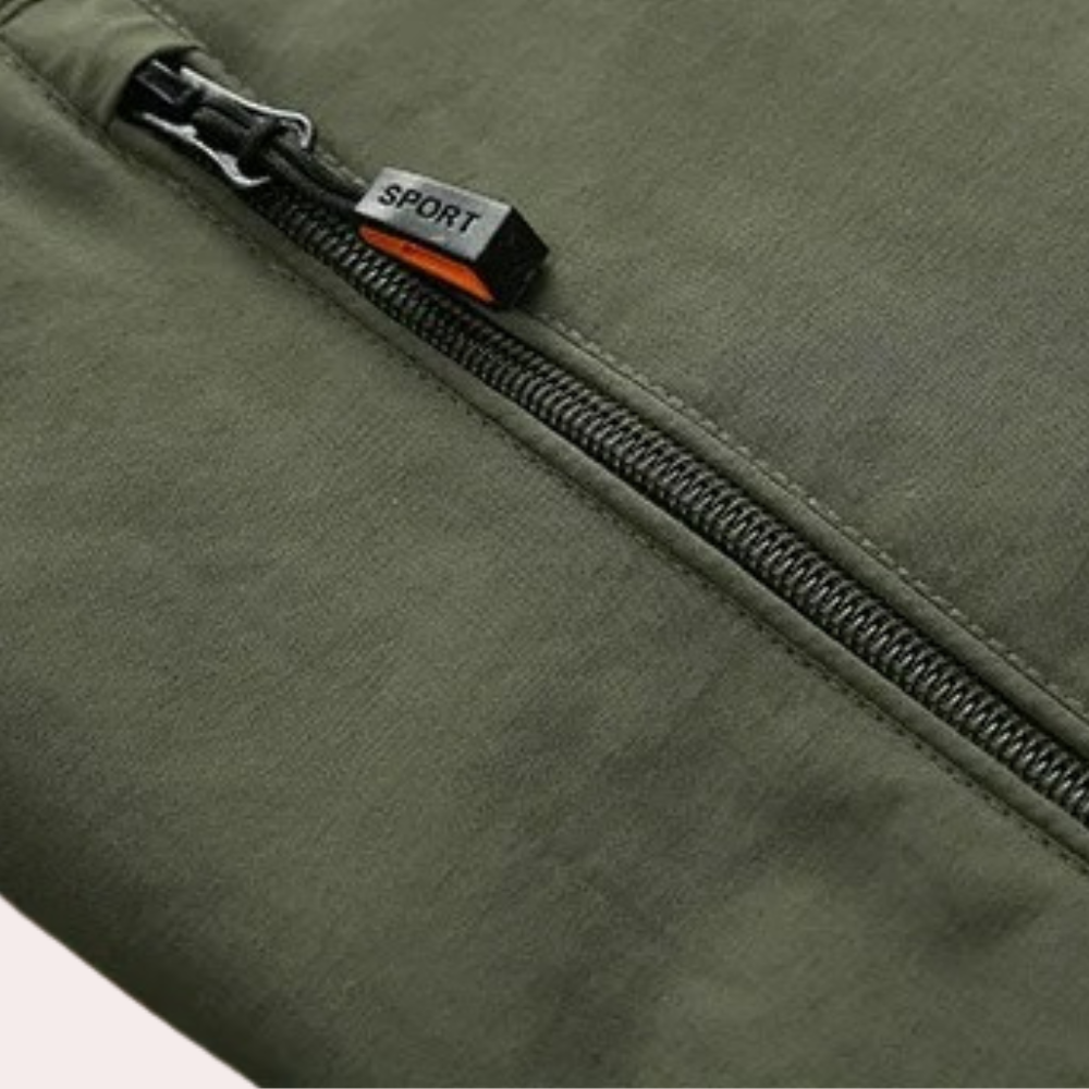 Summer Jacket - Men's Hooded Lightweight Cargo Jacket
