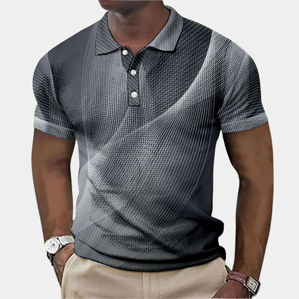 Polo Shirt - Men's Short Sleeve Collared Polo T-Shirt