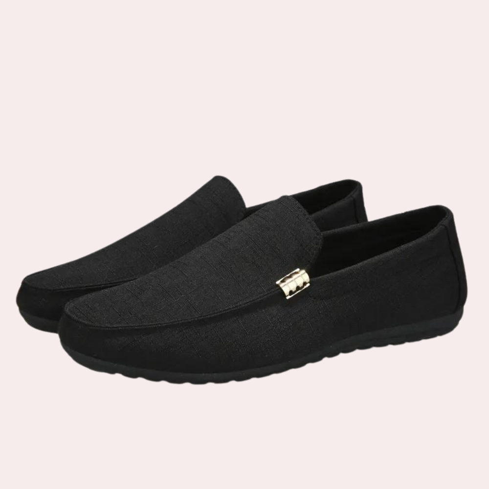 Loafers - Men's Comfortable Flat Canvas Summer Shoes