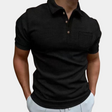 Polo T-Shirt - Short Sleeve - Collared - Buttoned Up Shirt - Men's Summer Shirt
