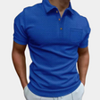 Polo T-Shirt - Short Sleeve - Collared - Buttoned Up Shirt - Men's Summer Shirt