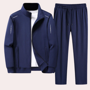 Tracksuit - Zip-Up - Leisure - Two-Piece Set - Workout Wear for Men