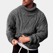 Knitted Jumper | Chunky | Turtleneck | Knitted Sweater | Men's Jumper
