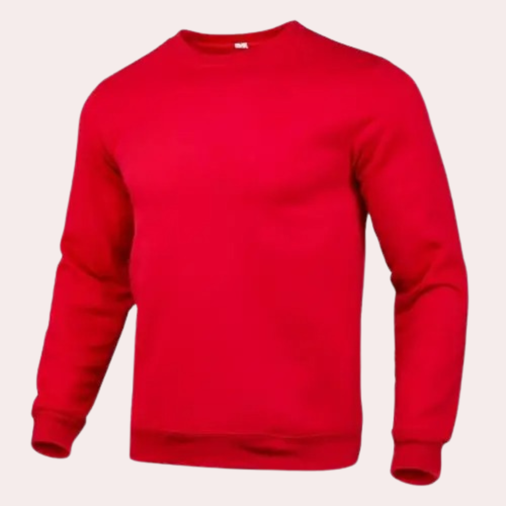 Men's Sweatshirt | Round Neck | Pullover | Plain Sweatshirt | Men's Clothing