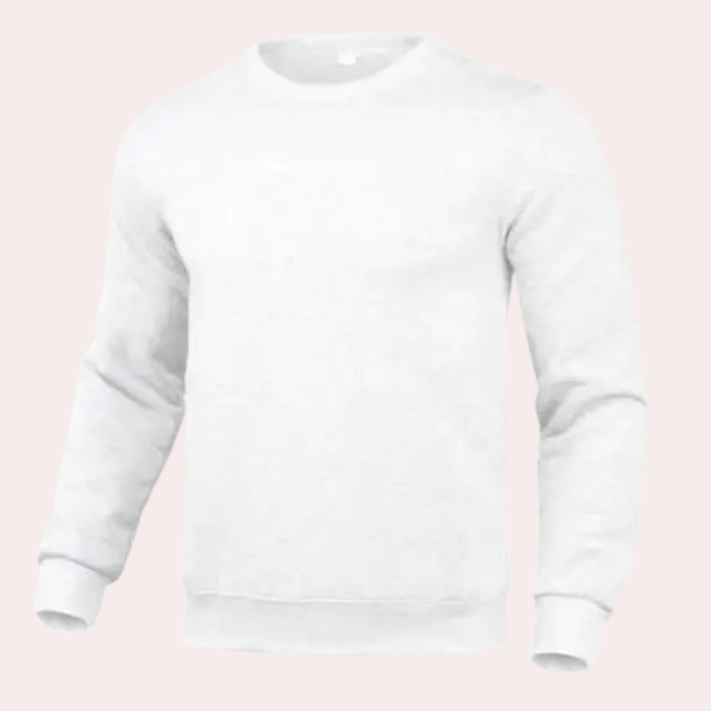 Men's Sweatshirt | Round Neck | Pullover | Plain Sweatshirt | Men's Clothing