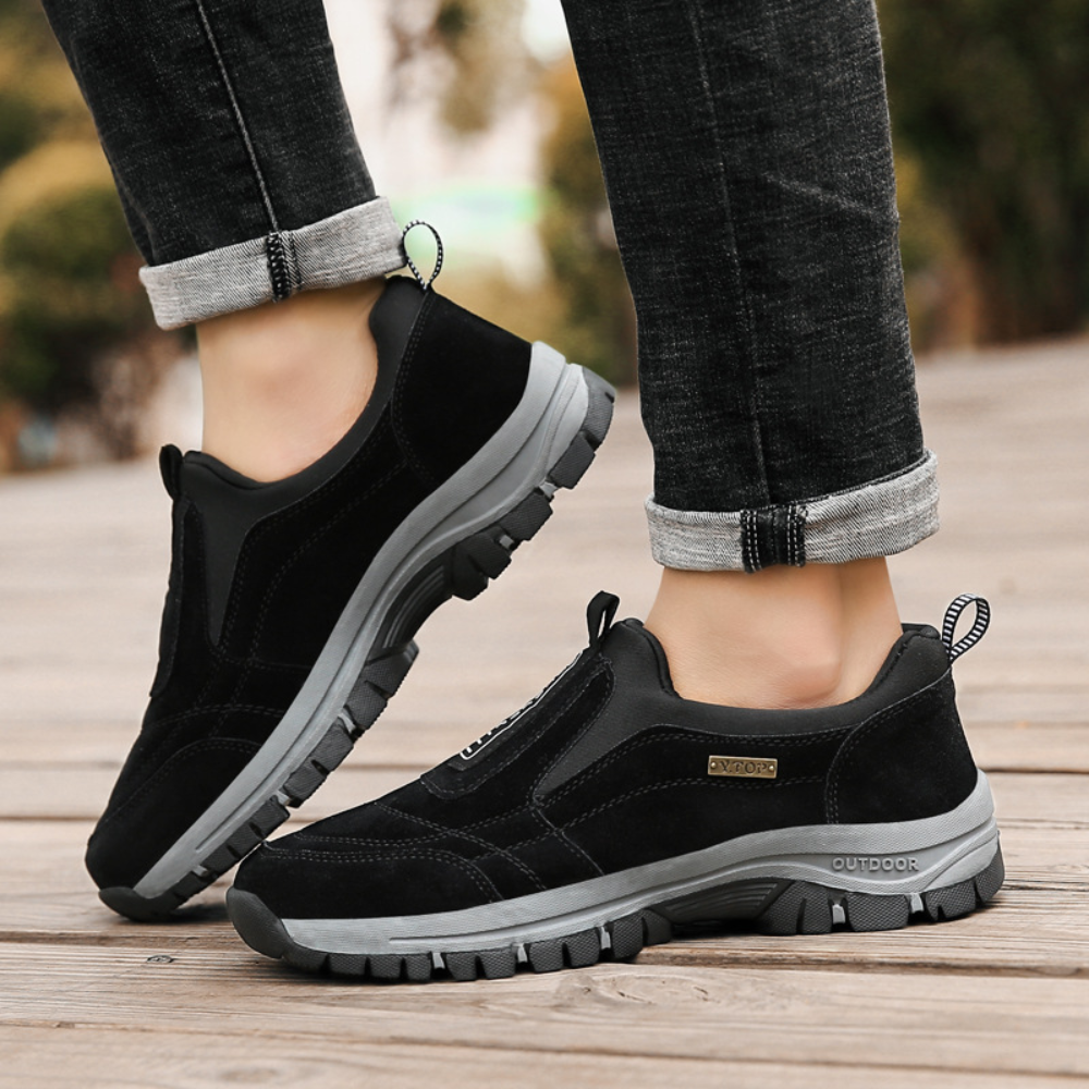 Walking Shoes - Slip-On - Non Slip - Hiking Shoes - Men's Shoes