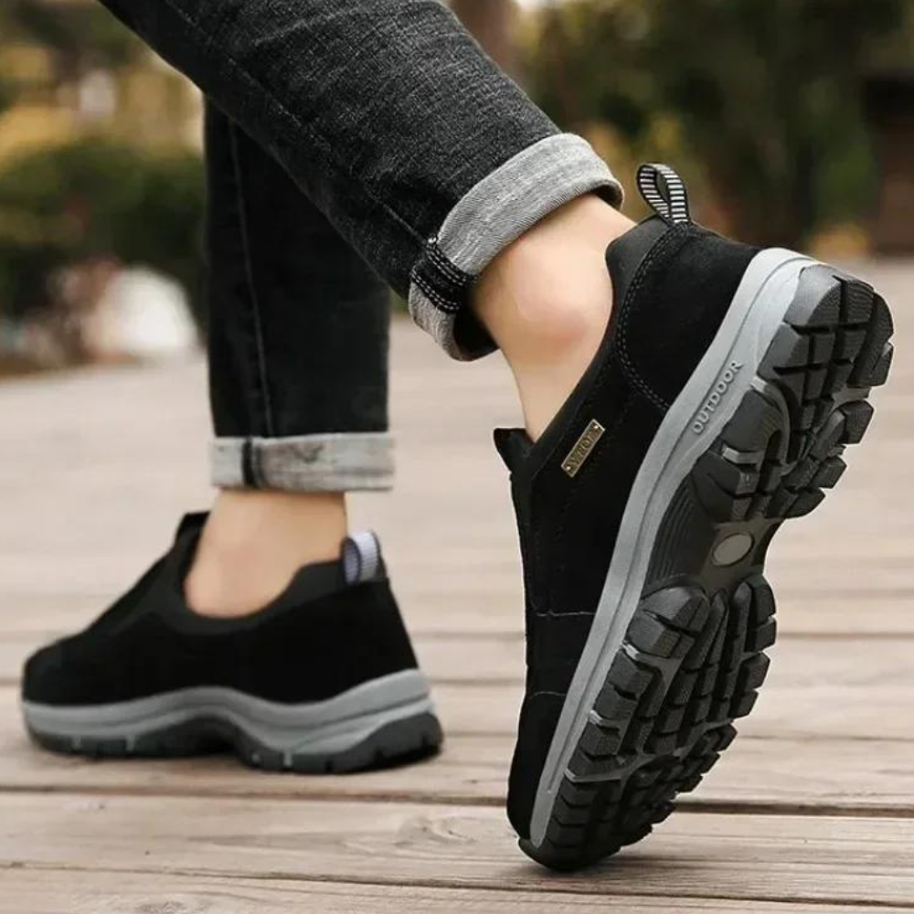 Walking Shoes - Slip-On - Non Slip - Hiking Shoes - Men's Shoes