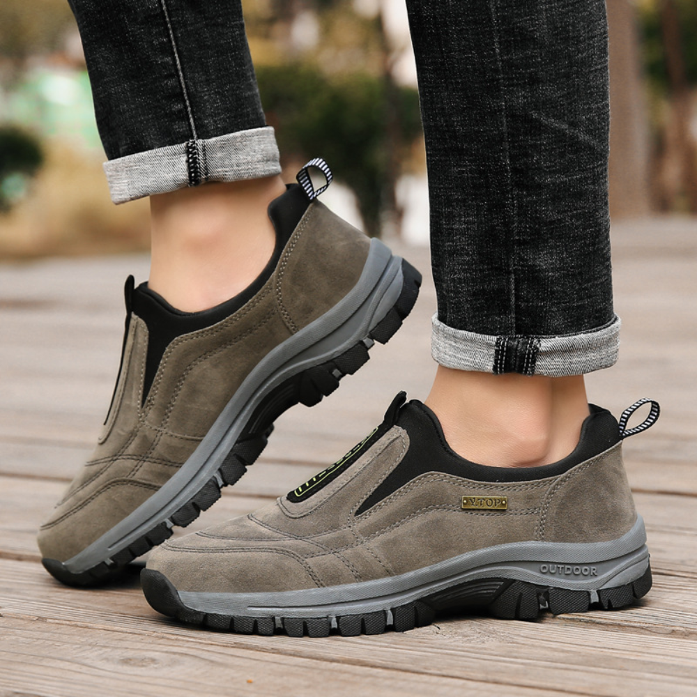 Walking Shoes - Slip-On - Non Slip - Hiking Shoes - Men's Shoes