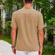 Polo Shirt | Quarter Button-Up | Short Sleeve | Polo T-Shirt | Men's Shirt
