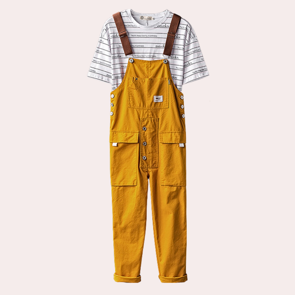 Men's Overalls | Cargo | Pockets | Dungarees | Men's Clothing