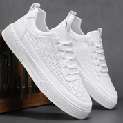 White Sneakers - Men's Lightweight Slip-On Sneakers for Summer