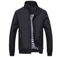 Summer Jacket - Men's Windproof Zip-Up Harrington Jacket