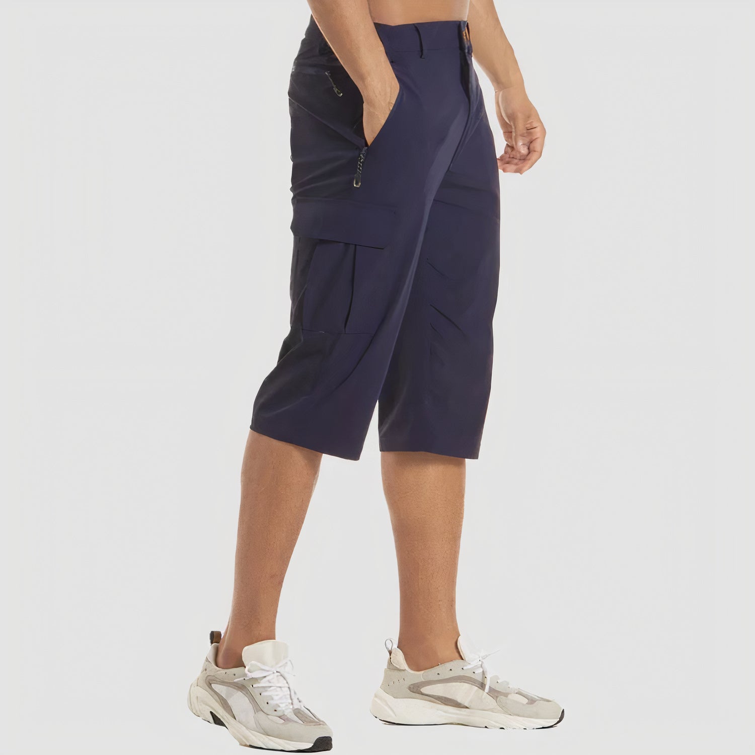 Cargo Shorts - Quick Dry - Tactical - Long Shorts - Men's Capri Shorts