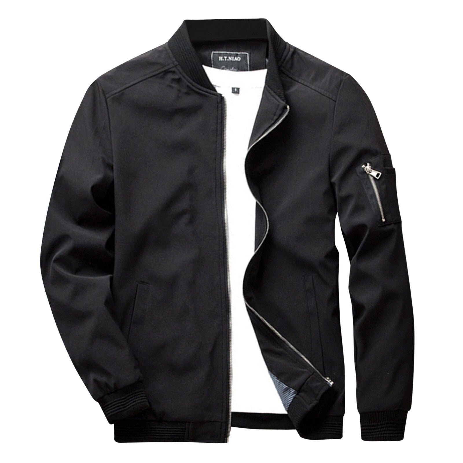 Summer Jacket - Lightweight - Zip-Up - Bomber Jacket - Men's Jacket