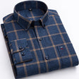 Plaid Shirt | Long Sleeve | Collared | Button-Up Shirt | Men's Shirts