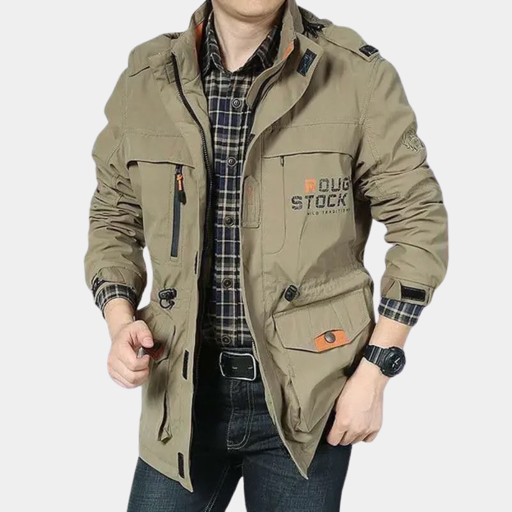 Cargo Jacket - Lichtgewicht outdoor zomerjas voor heren met zakken-Hallo Susanne