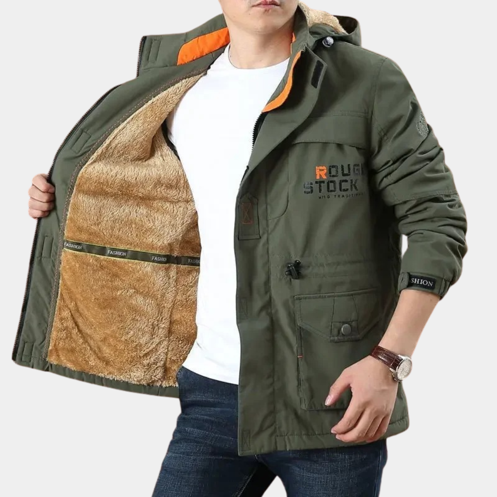 Cargo Jacket - Lichtgewicht outdoor zomerjas voor heren met zakken-Hallo Susanne