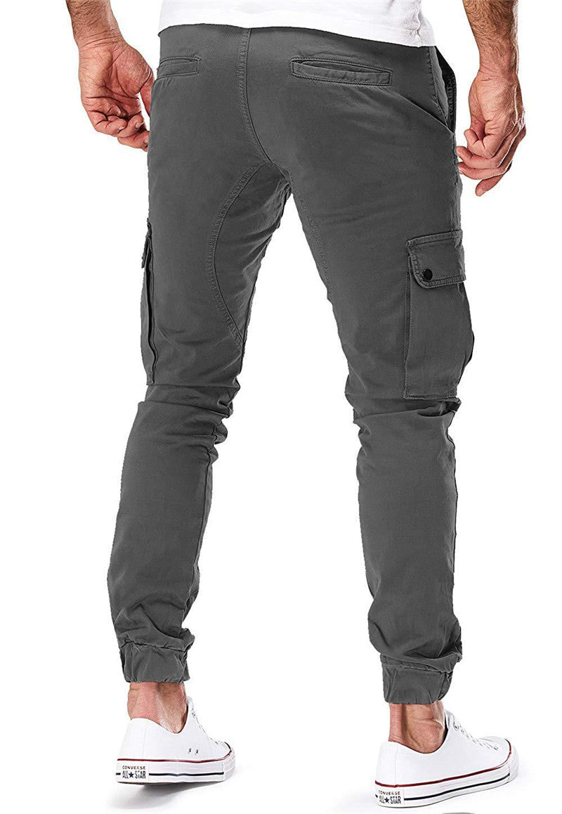 Cargo Pants | Elastic Ankles | pockets | Cargo Joggers | Men's Clothing-Southern-Taylor