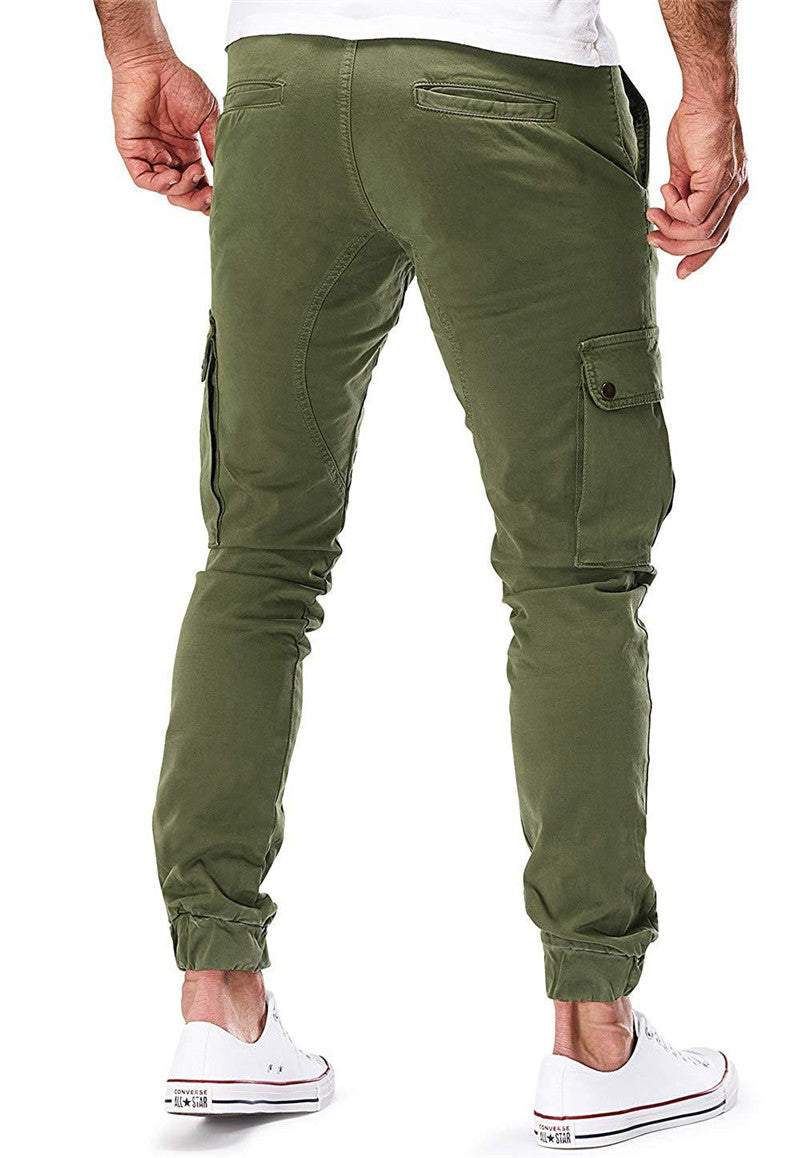 Cargo Pants | Elastic Ankles | pockets | Cargo Joggers | Men's Clothing-Southern-Taylor