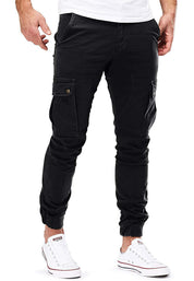 Cargo Pants | Elastic Ankles | pockets | Cargo Joggers | Men's Clothing-Southern-Taylor