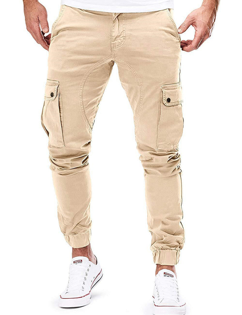 Cargo Pants | Elastic Ankles | pockets | Cargo Joggers | Men's Clothing-Southern-Taylor