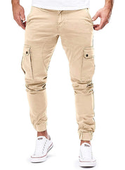 Cargo Pants | Elastic Ankles | pockets | Cargo Joggers | Men's Clothing-Southern-Taylor