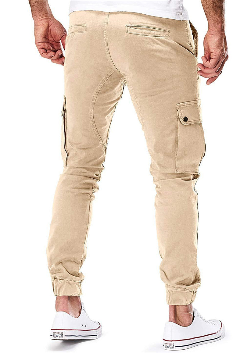 Cargo Pants | Elastic Ankles | pockets | Cargo Joggers | Men's Clothing-Southern-Taylor