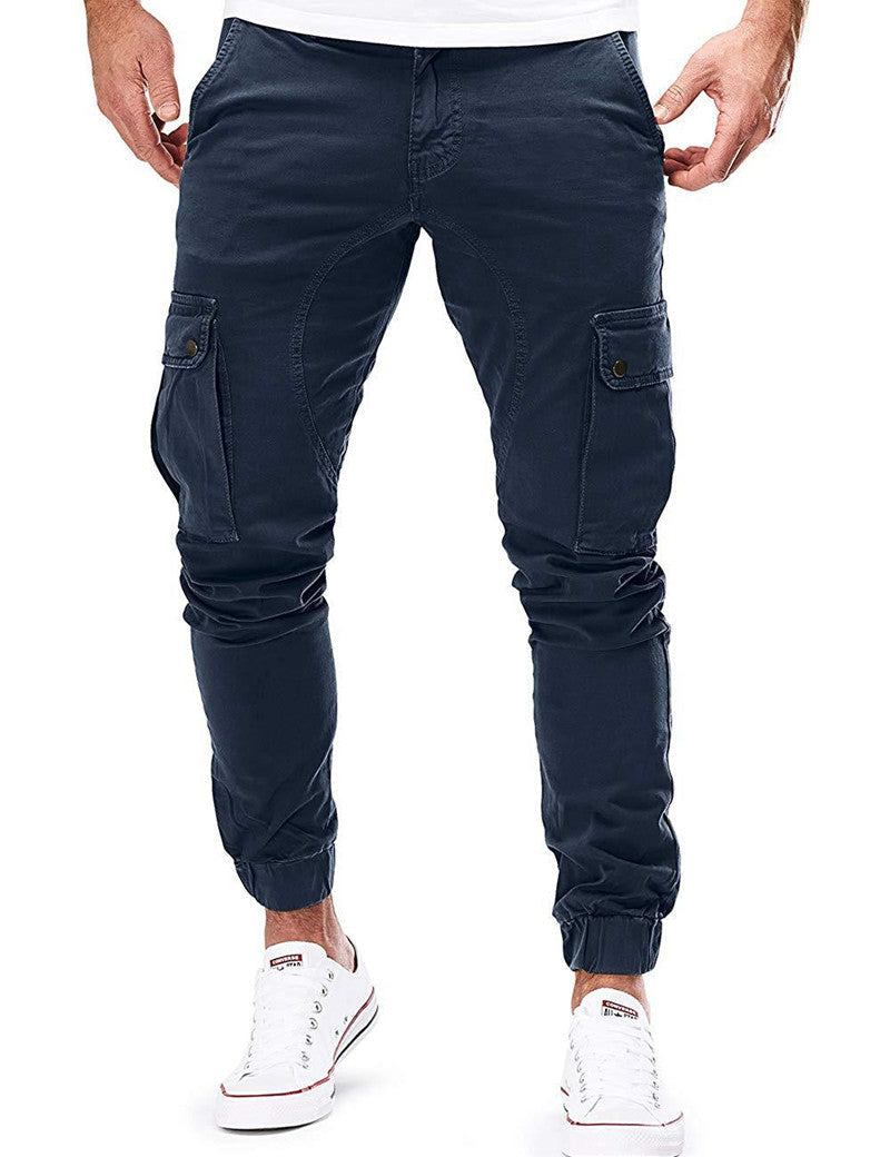 Cargo Pants | Elastic Ankles | pockets | Cargo Joggers | Men's Clothing-Southern-Taylor