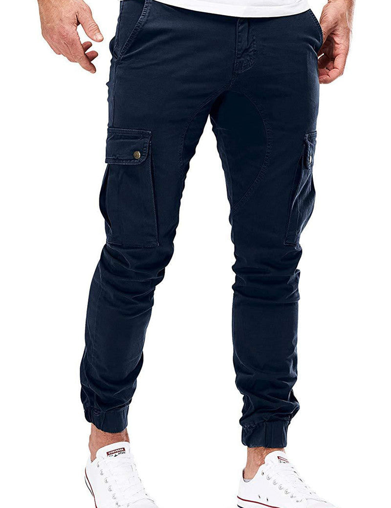 Cargo Pants | Elastic Ankles | pockets | Cargo Joggers | Men's Clothing-Southern-Taylor