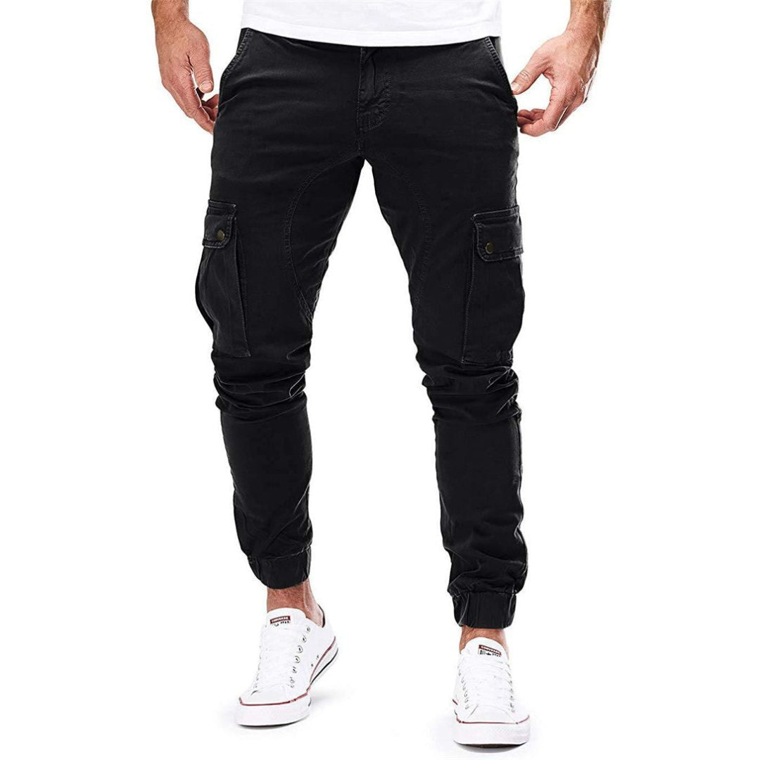 Cargo Pants | Elastic Ankles | pockets | Cargo Joggers | Men's Clothing-Southern-Taylor