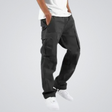 Cargo Pants | Pockets | Loose Fit | Straight Leg Pants | Men's Trousers