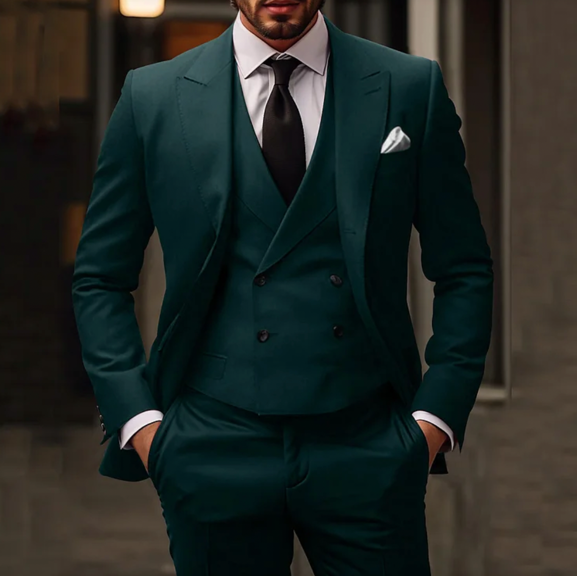Suit - Formal - Tailored - 3-Piece Suit - Men's Suits