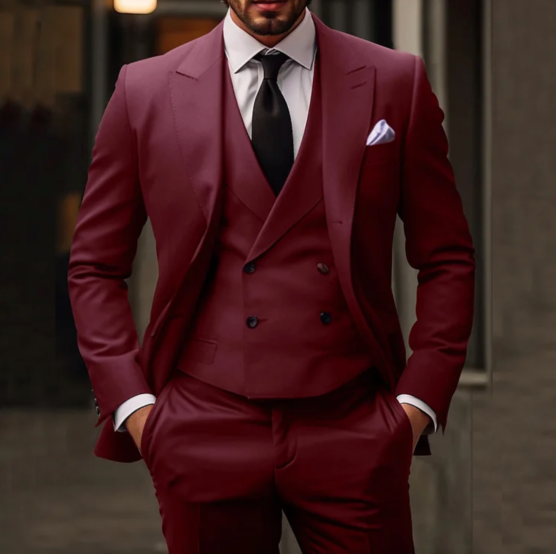 Suit - Formal - Tailored - 3-Piece Suit - Men's Suits