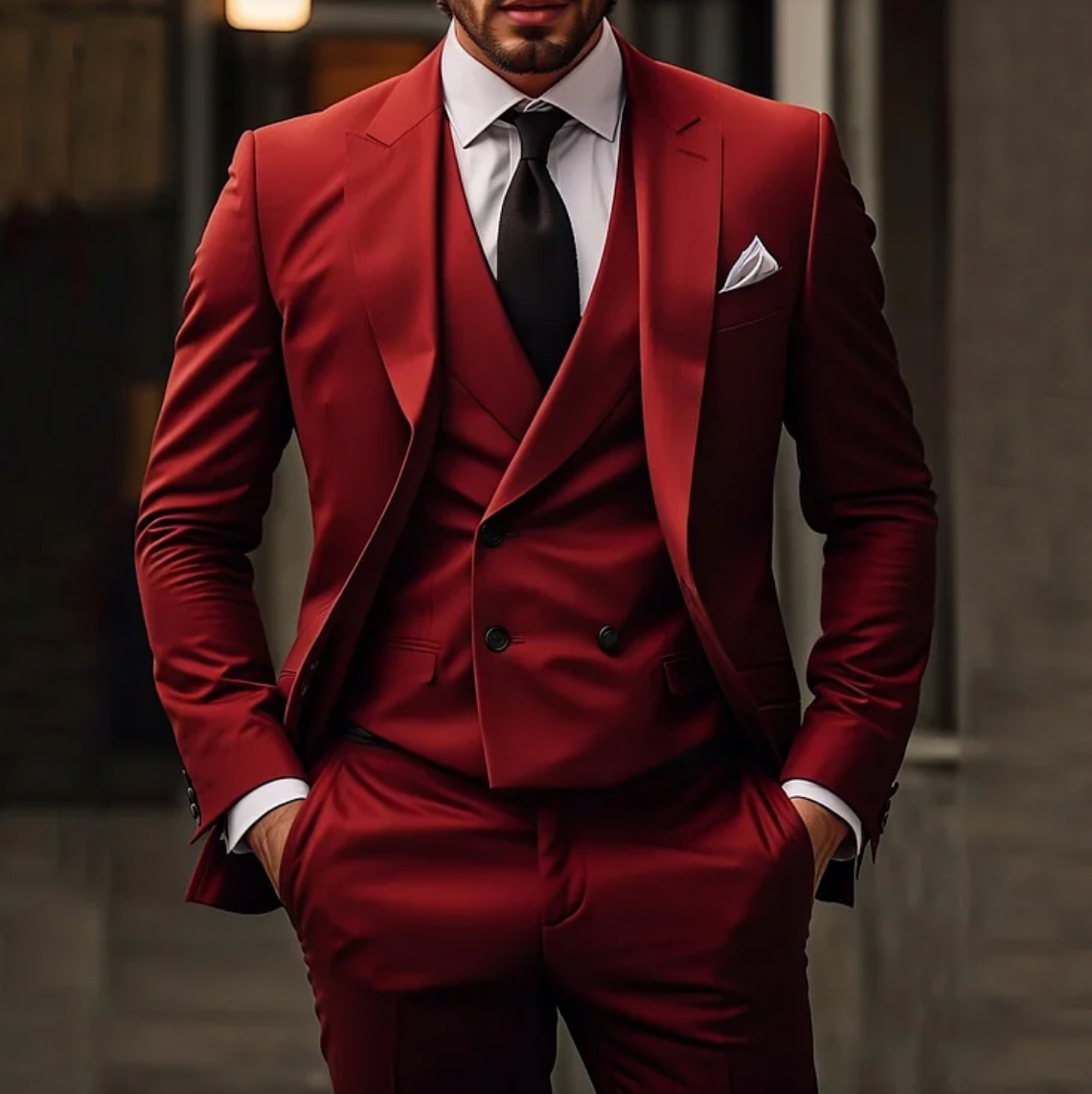 Suit - Formal - Tailored - 3-Piece Suit - Men's Suits