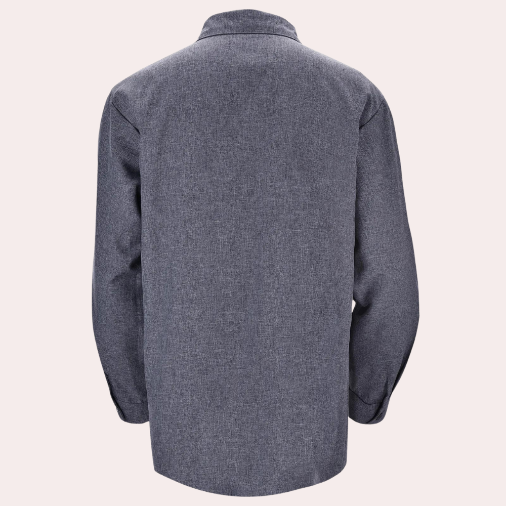 Linen Shirt - Summer - Long Sleeve - Button-Up Shirt - Men's Shirt