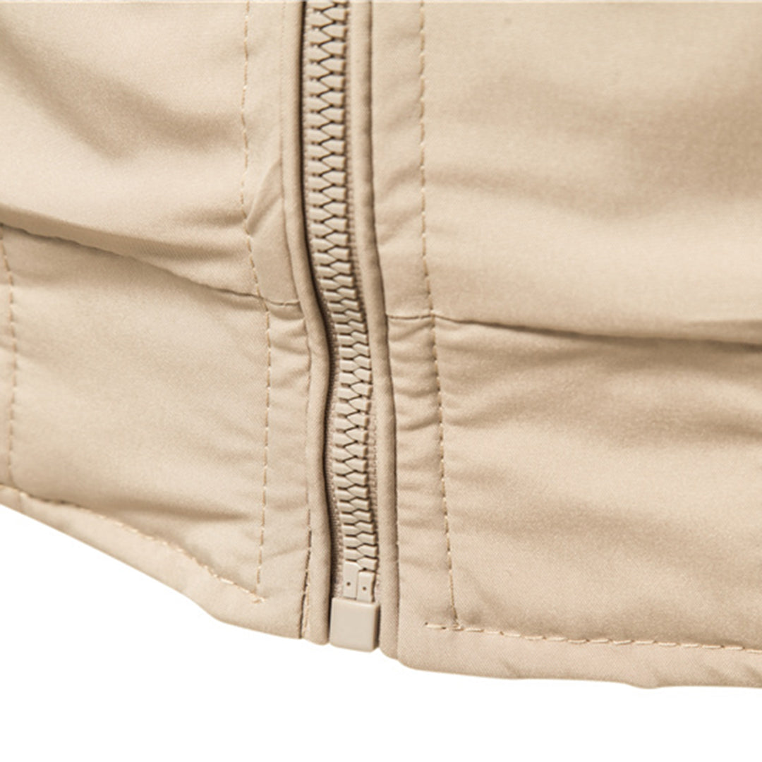 Bomber Jacket - Men's Windproof Zip-Up Summer Jacket