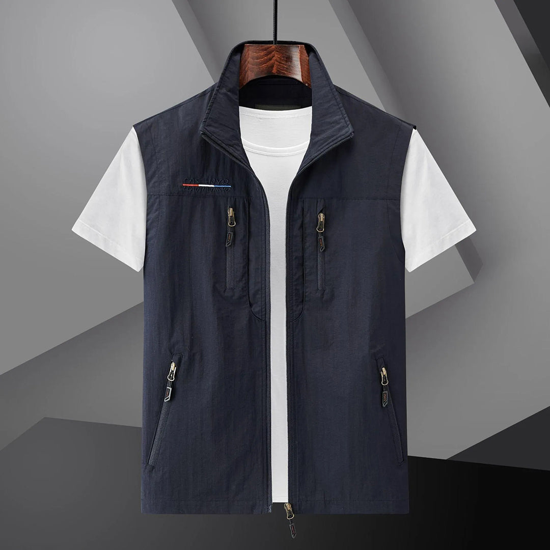 Cargo Vest - Men's Outdoor Tactical Vest   Bodywarmer for Summer