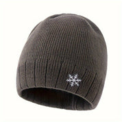 Men's Beanie - Warm - Fleece Lined - Knitted Beanie - Winter Hat