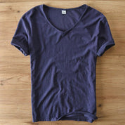 V-Neck T-Shirt | Lightweight | Short Sleeve | Summer Shirt | Men's T-Shirt