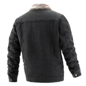 Denim Jacket - Lined - Winter - Sherpa Denim Jacket - Men's Jacket-Southern-Taylor