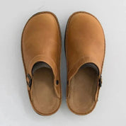 Clogs | Comfortable | Slip-On | Leather Slippers | Men's Shoes