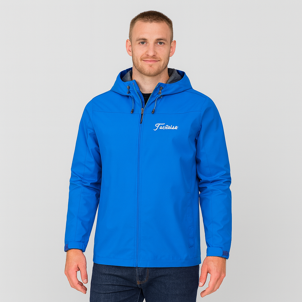 Windbreaker Jacket - Men's Zip-Up Waterproof Outdoor Jacket