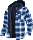 Hooded Jacket | Quilted Liner | Plaid | Autumn Jacket | Men's Jackets