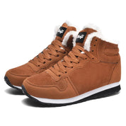 Winter Sneakers - Fur Lined - Non-Slip - Lace-Up Shoes - Winter Shoes Men