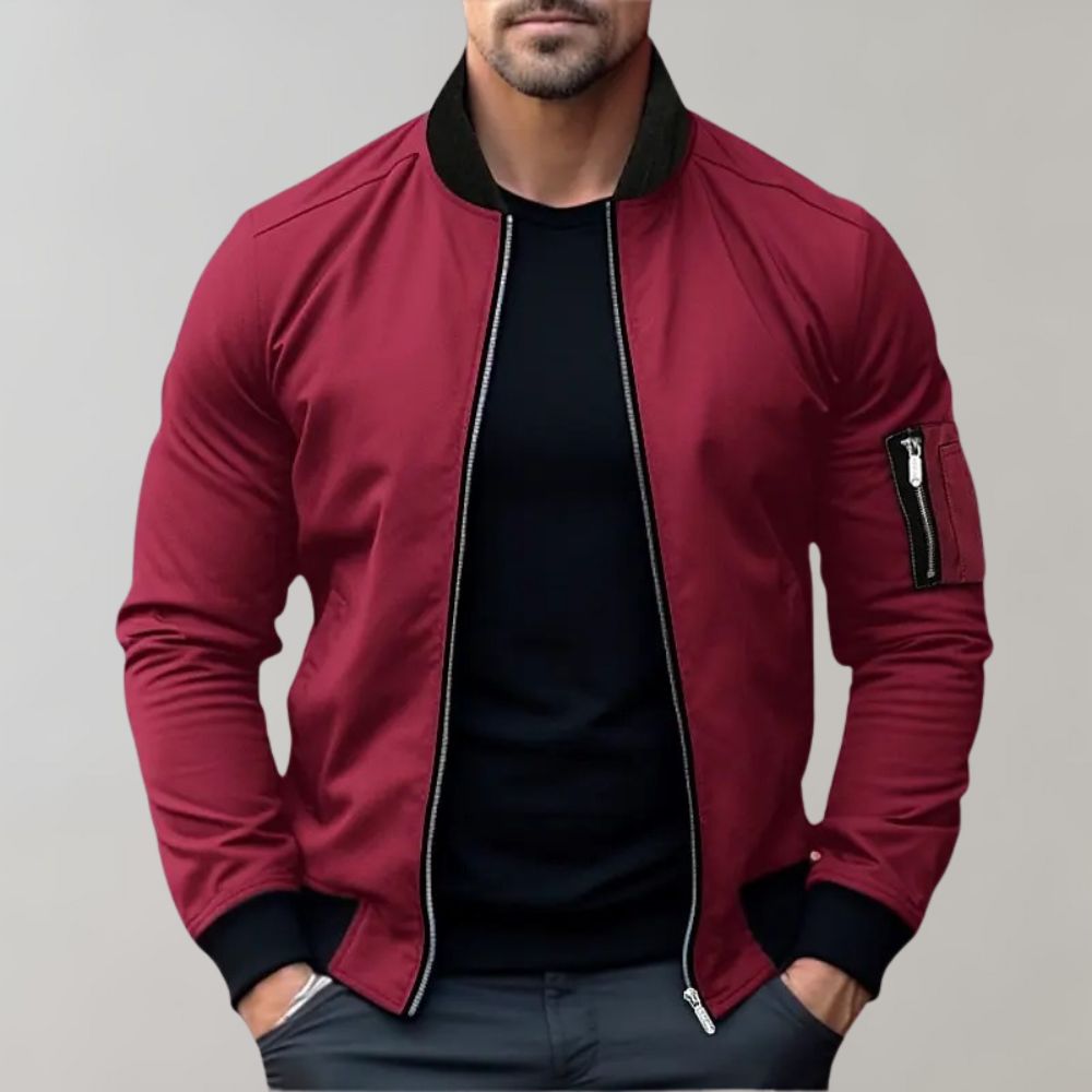 Fashionable Bomber Jacket for Men in Spring/summer-Southern-Taylor