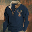 Fleece Pullover - Men's Warm Half Zip Fleece Sweater for Winter